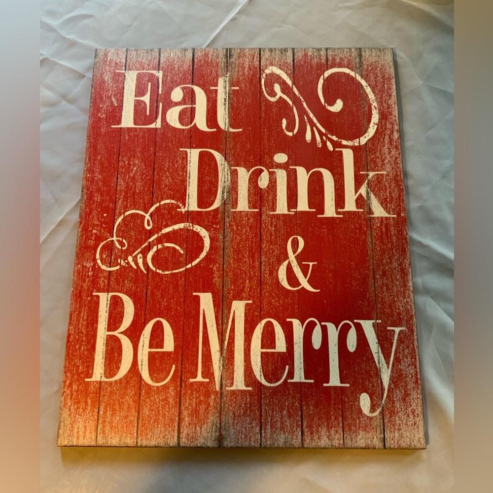 Red and White Holiday Wall Art